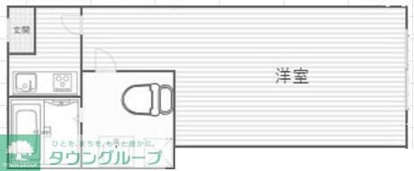 クロス西新井の物件間取画像
